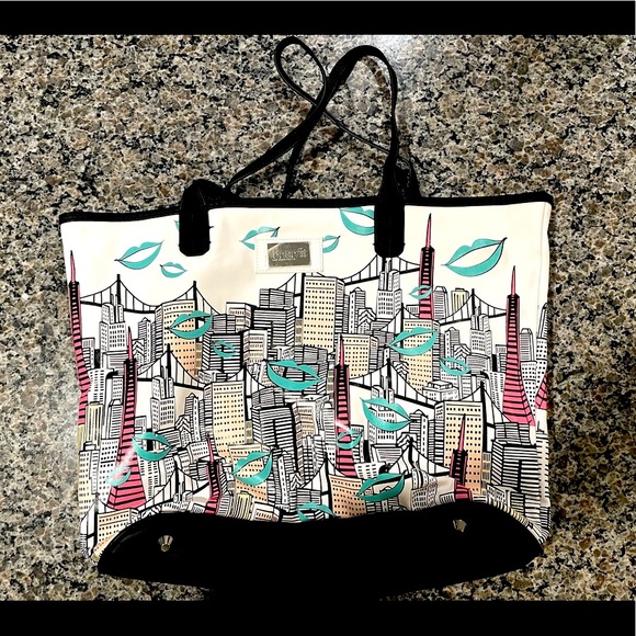 Benefit cosmetics large tote